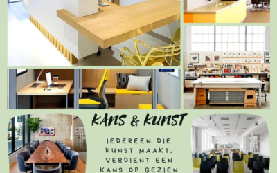 Geef je op voor Kans & Kunst!
