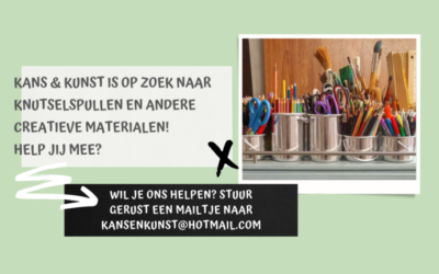 Creatieve materialen gezocht!