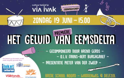 Reserveer je gratis ticket voor Het Geluid van Eemsdelta! Vol = vol