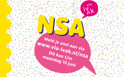 Je kunt je weer inschrijven voor de NSA!