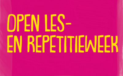 Kom je ook naar de open les- en repetitieweek?