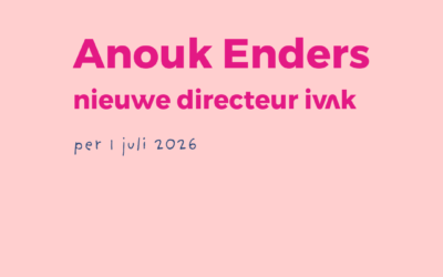 nieuwe directeur voor IVAK: Anouk Enders volgt Harry Koning op